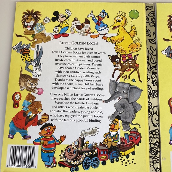 Little Golden Books Mickey Mouse Sesame Street, Thumbelina, Scuffy, Princess Pea - Picture 4 of 13